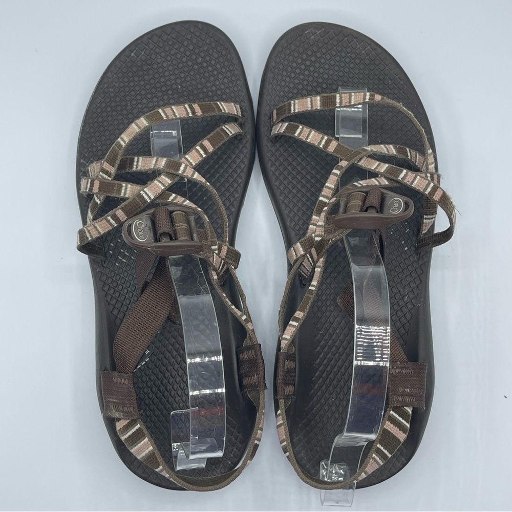 Chaco Z Cloud X2 Women’s Size 10 Brown Outdoors Sport Hiking Sandals Vibram - Picture 5 of 7